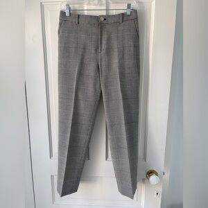 Club Monaco • Glen Plaid Cropped Pants